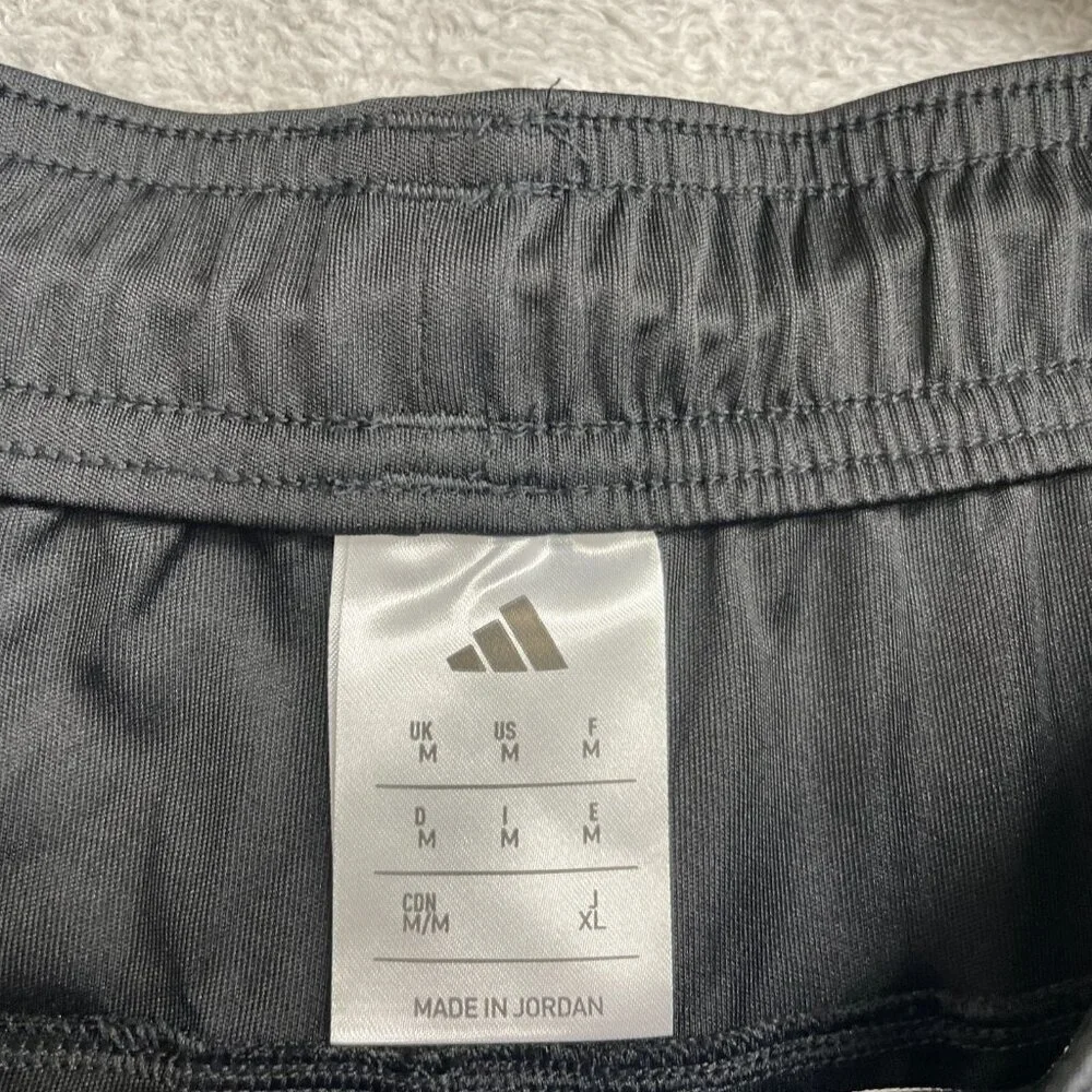 NEW Adidas Men's M Stripe Short Black/White Athletic